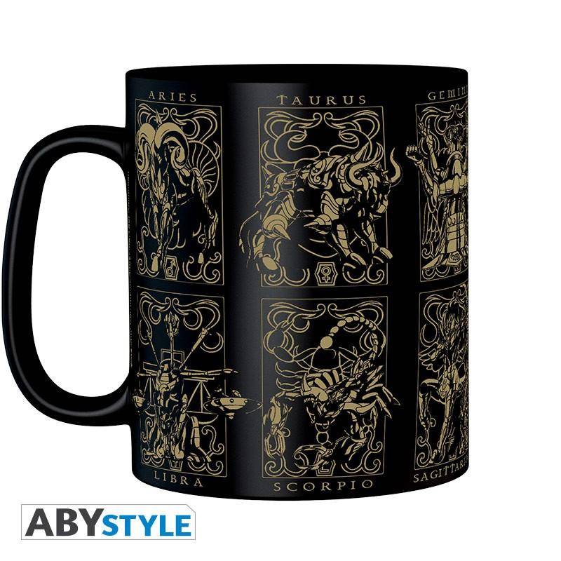 Saint Seiya - Tasse - 460 ml - Gold Armors - Box