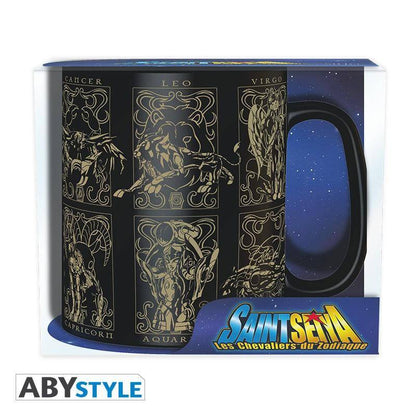 Saint Seiya - Tasse - 460 ml - Gold Armors - Box