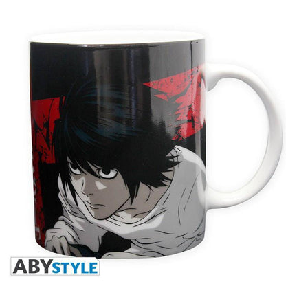 Death Note - Tasse - 320 ml - L & Light- mit Box