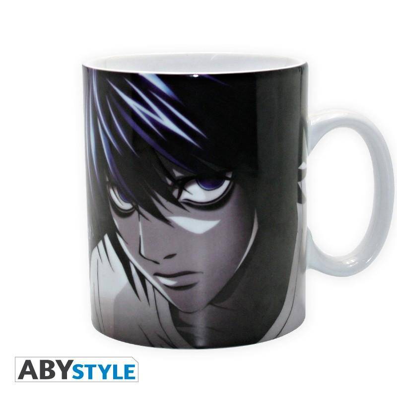 Death Note - Tasse - 460 ml - L Charakter - porcl. mit Box