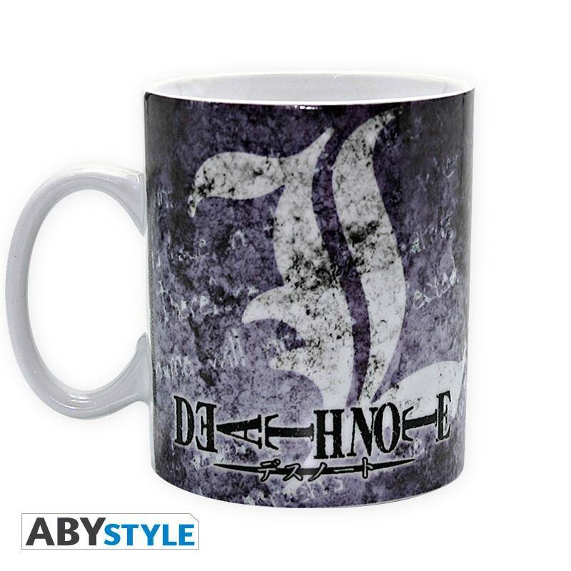 Death Note - Tasse - 460 ml - L Charakter - porcl. mit Box