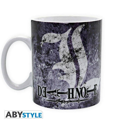 Death Note - Tasse - 460 ml - L Charakter - porcl. mit Box