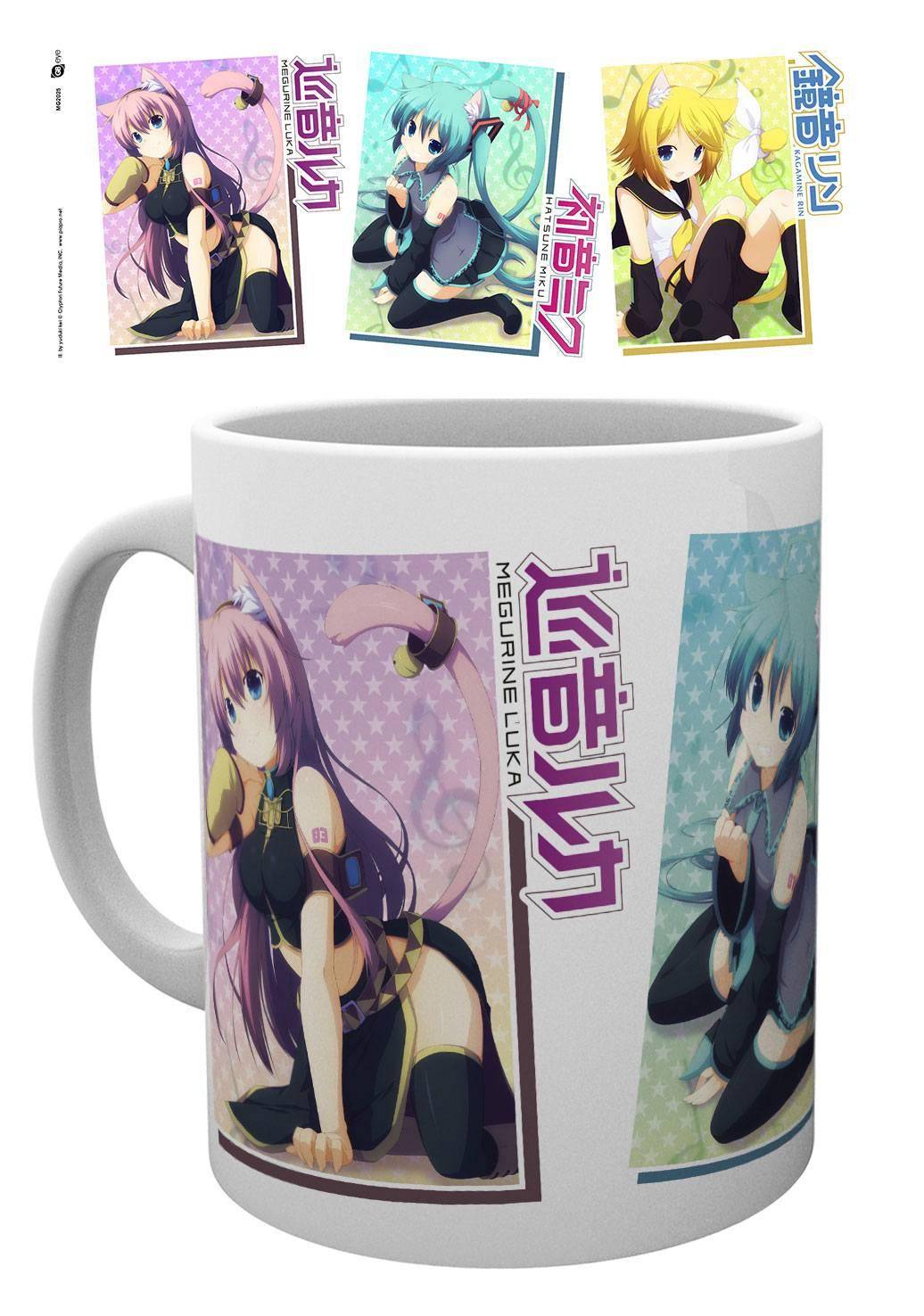 Hatsune Miku Tasse Neko