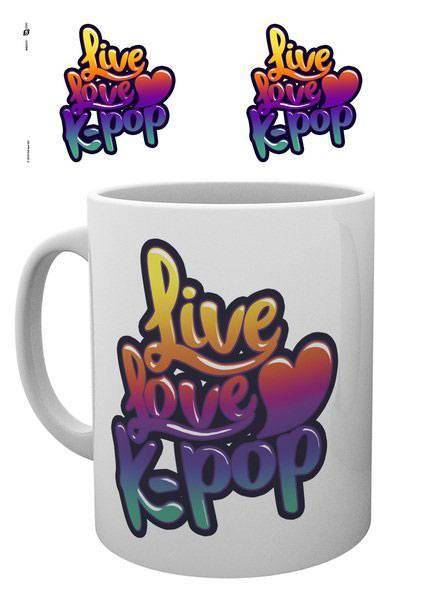 K-Pop Tasse Live Love