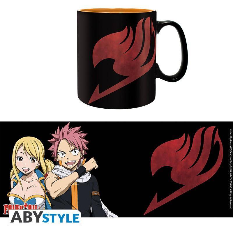 Fairy Tail - Tasse - 460 ml - Lucy, Natsu & Emblem - Box