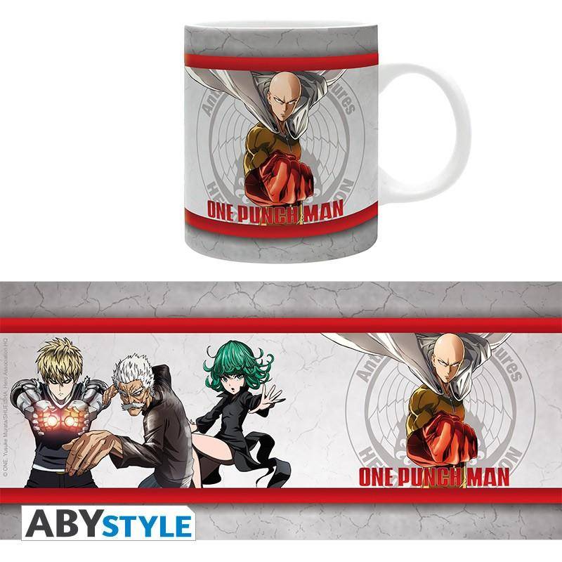 One Punch Man - Tasse - 320 ml - Heroes - mit Box