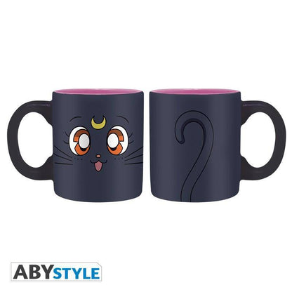 Sailor Moon - Set aus 2 Espressotassen - 110 ml - Luna & Artemis