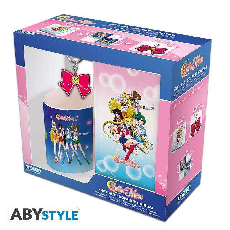 Sailor Moon - Geschenksset Tasse 320ml + Schlüsselanhänger PVC + Notizbuch "Sailor Moon"