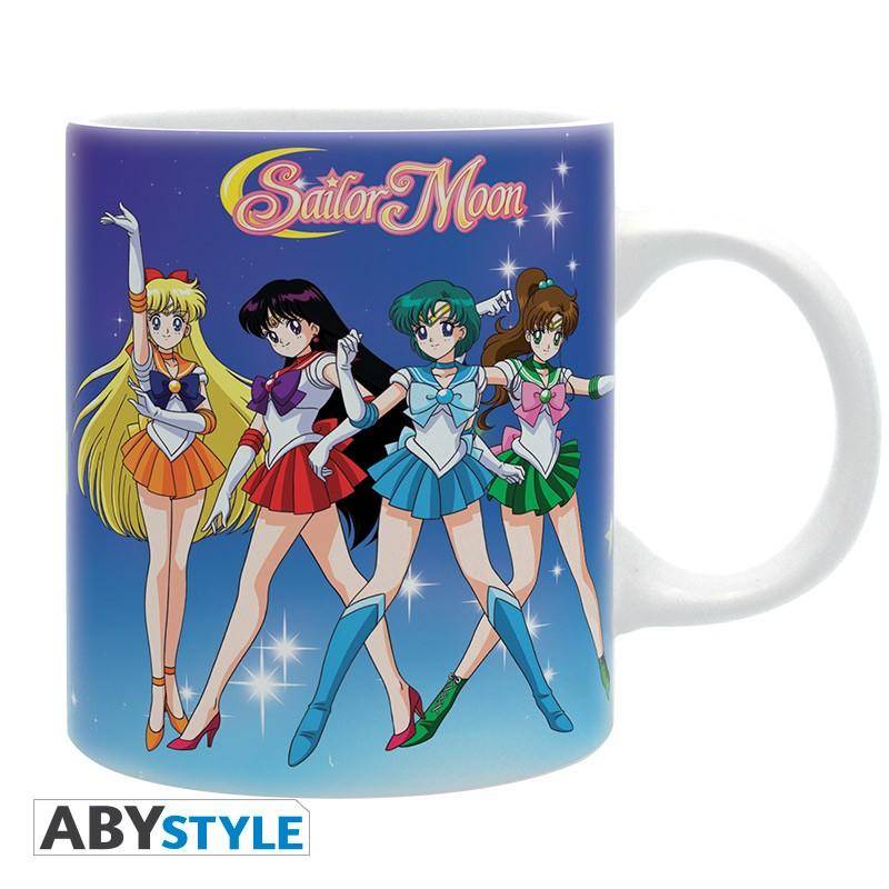 Sailor Moon - Geschenksset Tasse 320ml + Schlüsselanhänger PVC + Notizbuch "Sailor Moon"