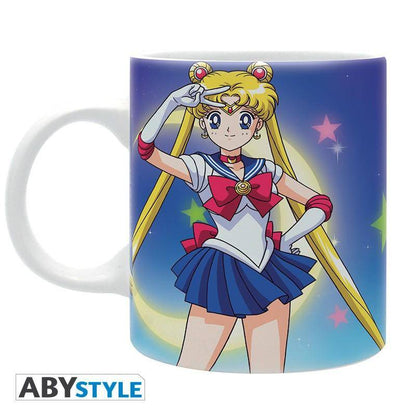 Sailor Moon - Geschenksset Tasse 320ml + Schlüsselanhänger PVC + Notizbuch "Sailor Moon"