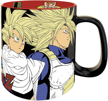 Dragon Ball - Tasse - 460 ml - Premium Saiyans vs Cyborg - Dose