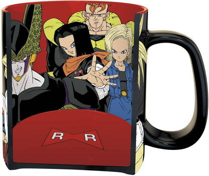 Dragon Ball - Tasse - 460 ml - Premium Saiyans vs Cyborg - Dose