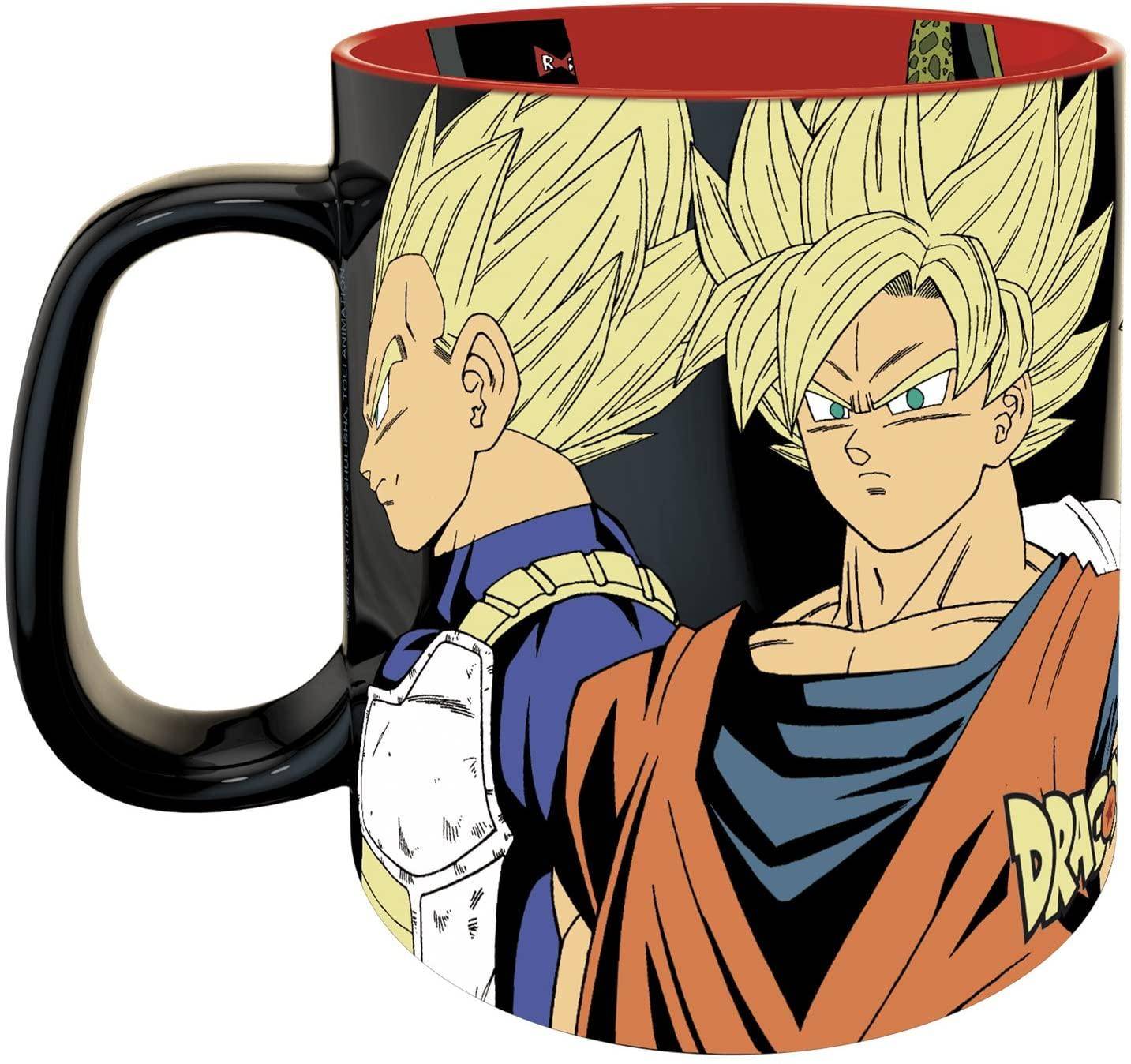 Dragon Ball - Tasse - 460 ml - Premium Saiyans vs Cyborg - Dose