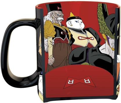 Dragon Ball - Tasse - 460 ml - Premium Saiyans vs Cyborg - Dose