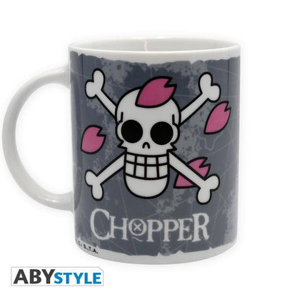 One Piece - Tasse - 320 ml - Chopper & Emblem - mit Box