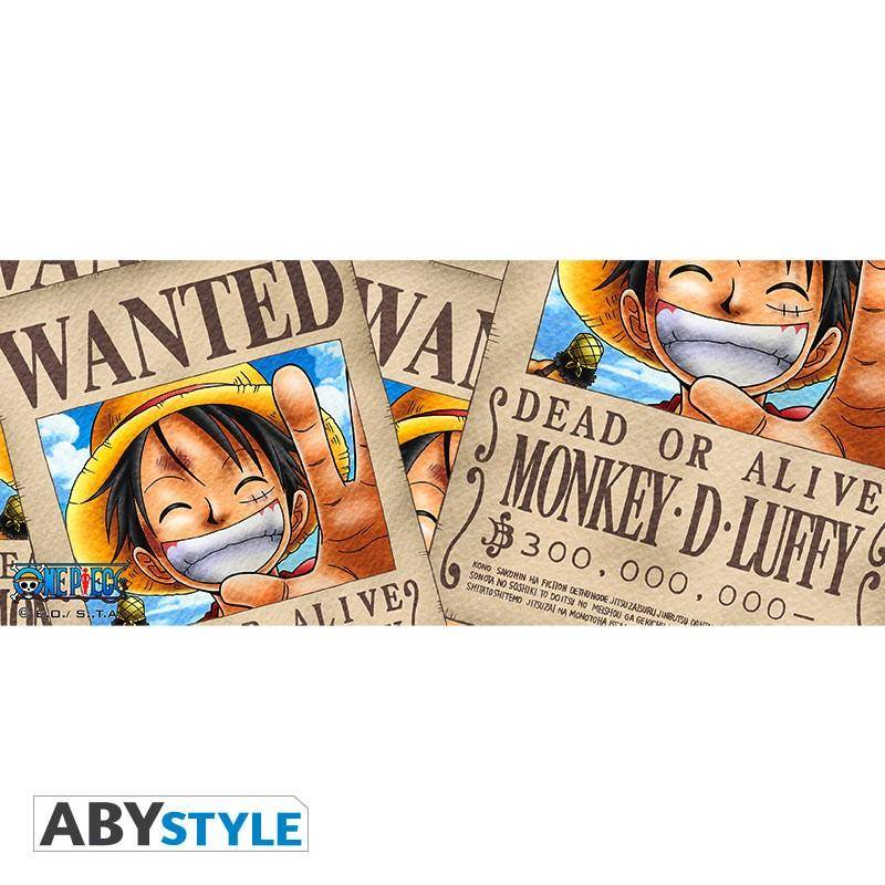 One Piece - Tasse - 460 ml - Luffy Wanted - porcl. mit Box