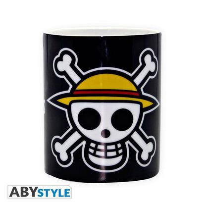 One Piece - Tasse - 460 ml - Luffy's Pirates - porcl. mit Box