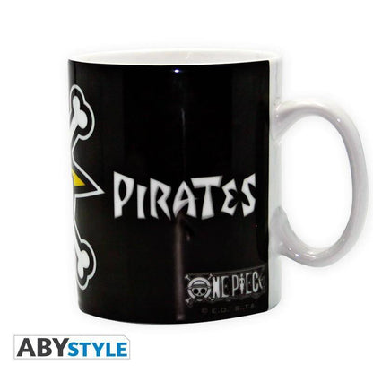 One Piece - Tasse - 460 ml - Luffy's Pirates - porcl. mit Box