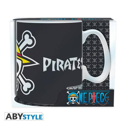 One Piece - Tasse - 460 ml - Luffy's Pirates - porcl. mit Box