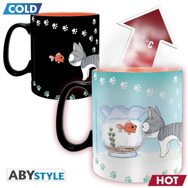 Kleine Katze Chi - Tasse Wärmewechsel - 460 ml - Chi & Fisch - Dose