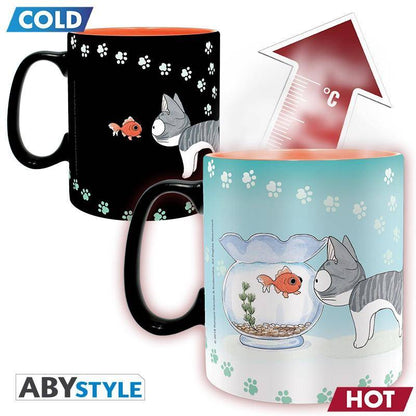 Kleine Katze Chi - Tasse Wärmewechsel - 460 ml - Chi & Fisch - Dose