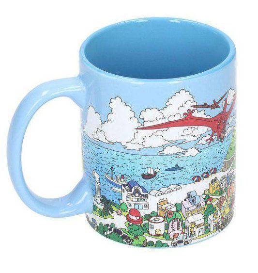 Dr. Slump Tasse Penguin Village