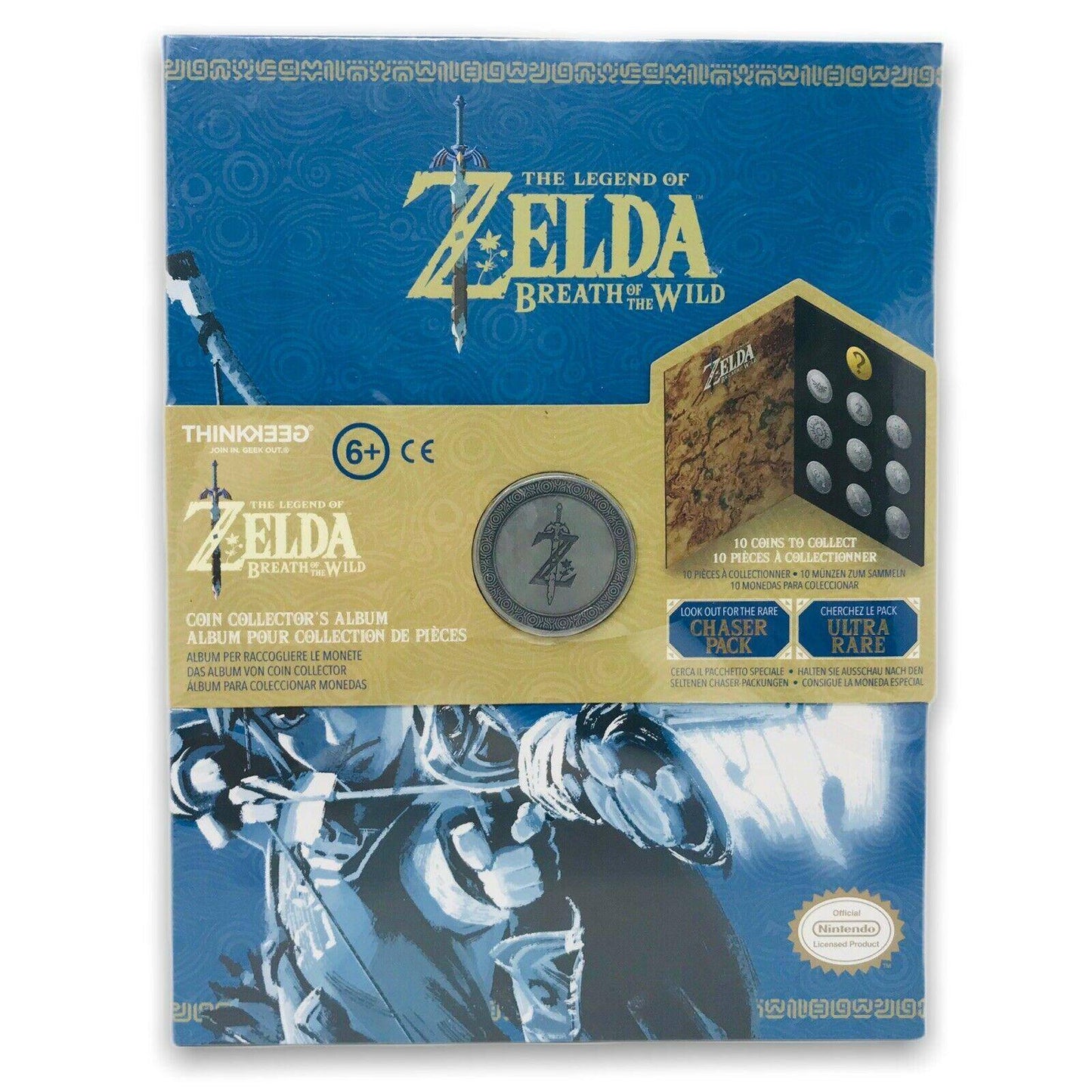 The Legend of Zelda Breath of The Wild Münzsammelalbum