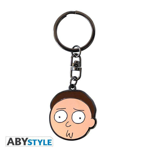 Rick and Morty - Metall Schlüsselanhänger Morty