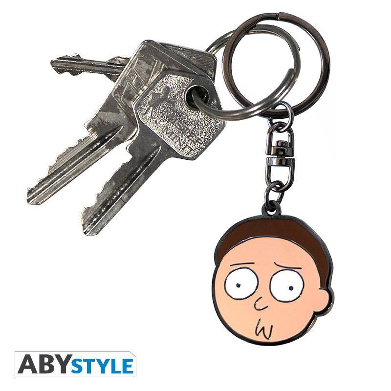 Rick and Morty - Metall Schlüsselanhänger Morty