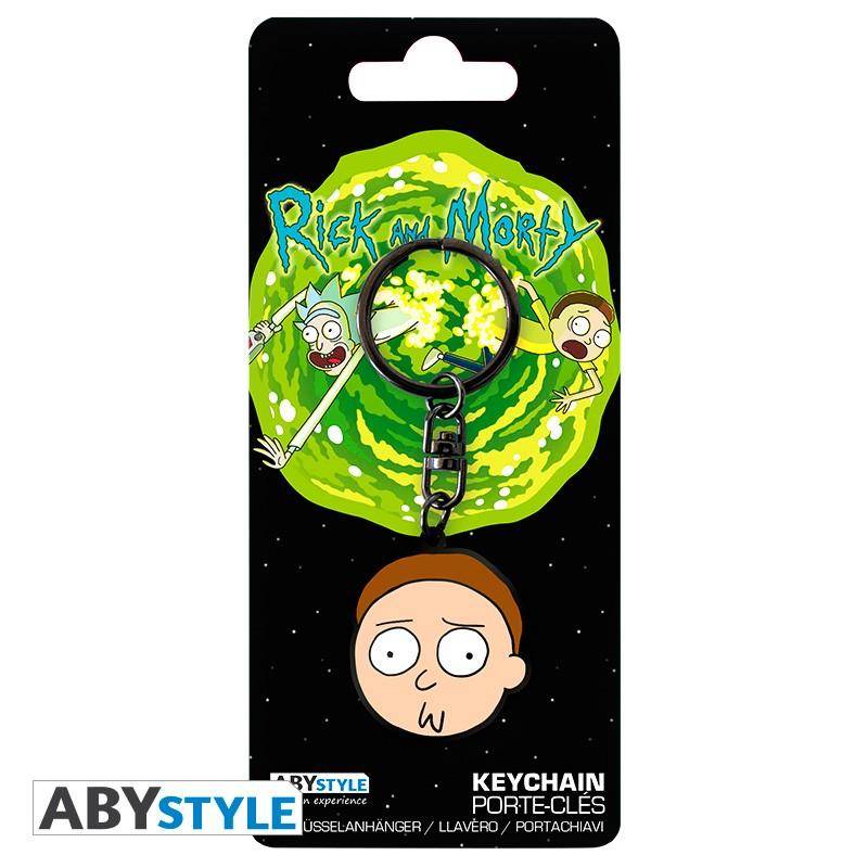 Rick and Morty - Metall Schlüsselanhänger Morty