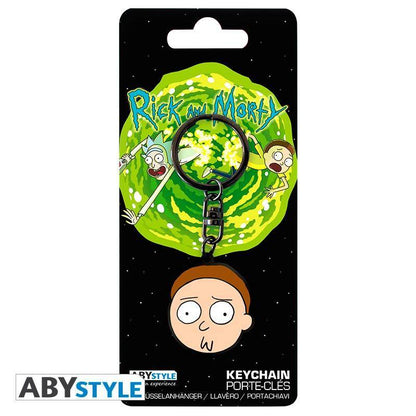 Rick and Morty - Metall Schlüsselanhänger Morty
