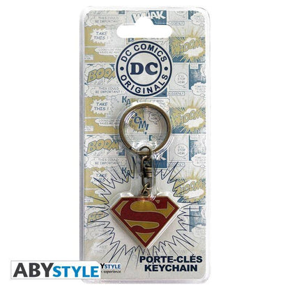 DC - Metall Schlüsselanhänger Superman Logo