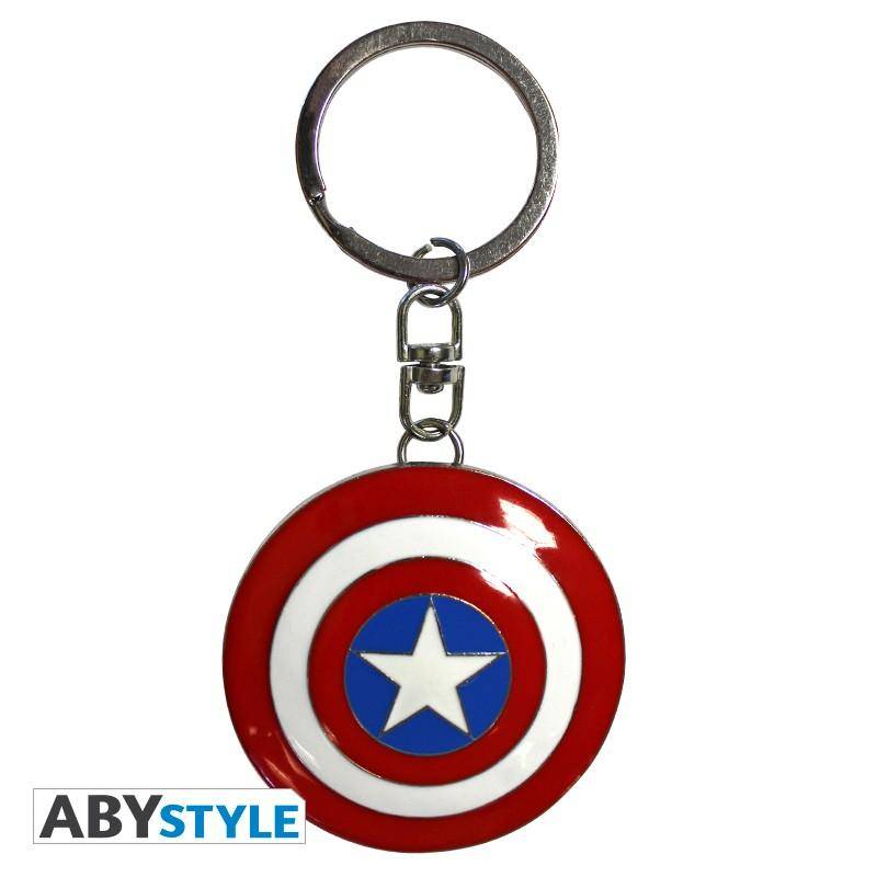 Marvel - Schlüsselanhänger 3D "Shield Captain America"