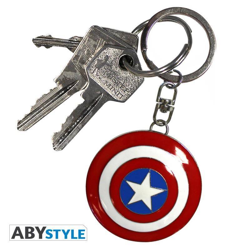 Marvel - Schlüsselanhänger 3D "Shield Captain America"