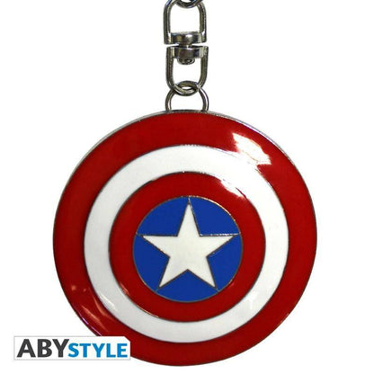 Marvel - Schlüsselanhänger 3D "Shield Captain America"