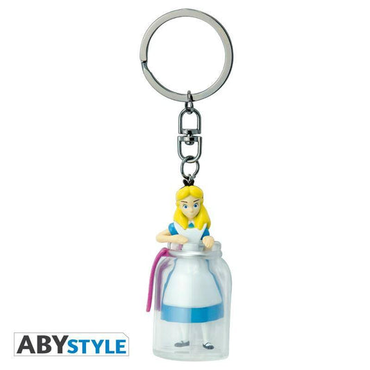 Disney - Schlüsselanhänger 3D "Alice in der Flasche"