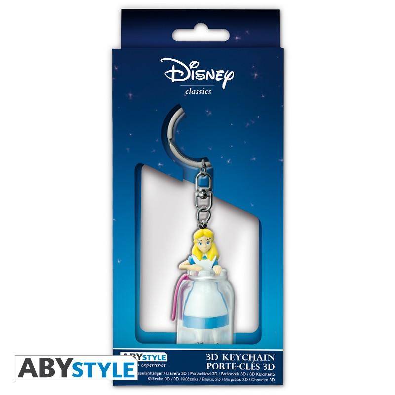 Disney - Schlüsselanhänger 3D "Alice in der Flasche"