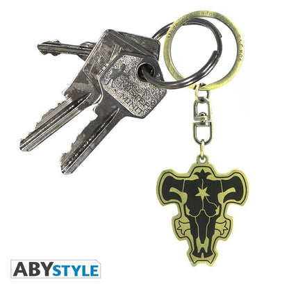 Black Clover - Schlüsselanhänger "Black Bull Emblem"