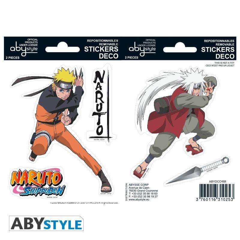 Naruto - Sticker Naruto & Jiraiya