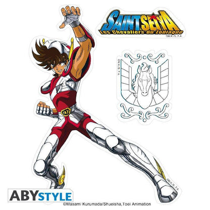Saint Seiya - Sticker - 16x11cm/ 2 Bögen - Pegasus/Shiryu
