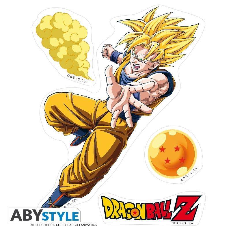 Dragon Ball - Sticker Goku & Vegeta Dragon Ball Z