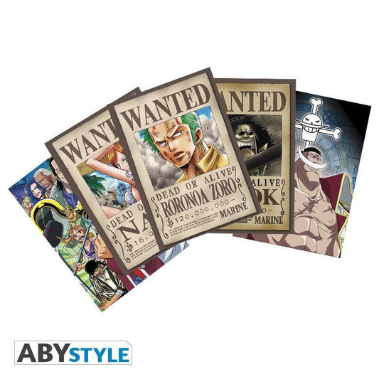 One Piece - Postkarten - Set 2 "Zoro Wanted & Co"
