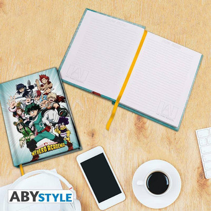 My Hero Academia - A5 Notizbuch "Heroes"