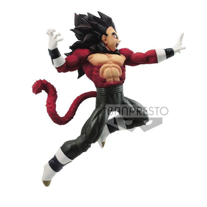 Super Dragon Ball Heroes PVC Statue Super Saiyan 4 Vegeta Xeno 9th Anniversary 17 cm