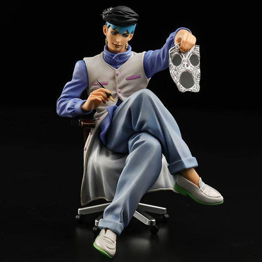JoJo's Bizarre Adventure Diamond Is Unbreakable Memo Holder PVC Statue Kihsibe Rohan 12 cm