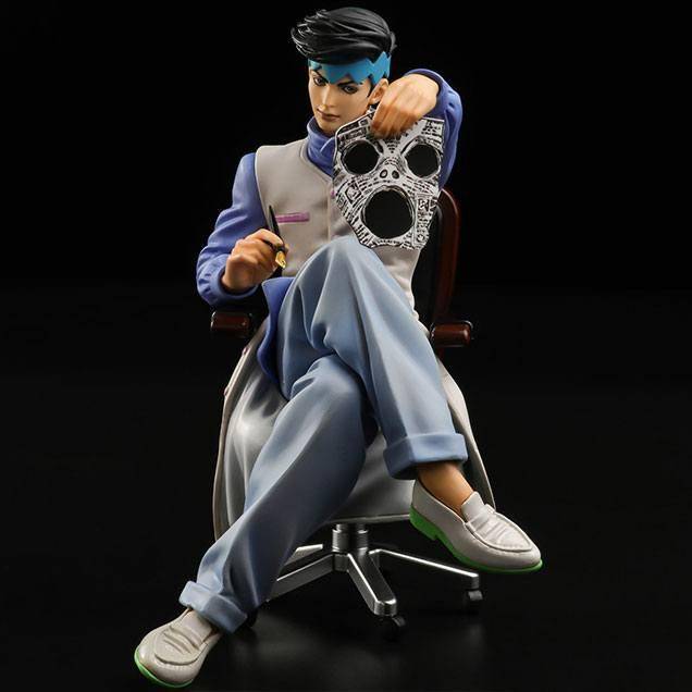 JoJo's Bizarre Adventure Diamond Is Unbreakable Memo Holder PVC Statue Kihsibe Rohan 12 cm