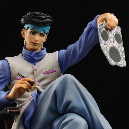 JoJo's Bizarre Adventure Diamond Is Unbreakable Memo Holder PVC Statue Kihsibe Rohan 12 cm