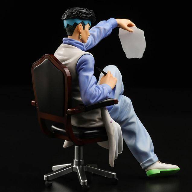 JoJo's Bizarre Adventure Diamond Is Unbreakable Memo Holder PVC Statue Kihsibe Rohan 12 cm