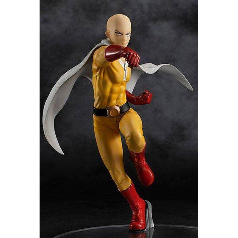 One Punch Man Pop Up Parade PVC Statue Saitama Hero Costume Ver. 18 cm