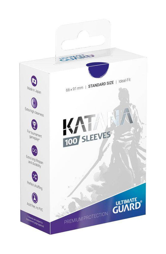 Ultimate Guard Katana Kartenhüllen Standardgröße Blau (100)